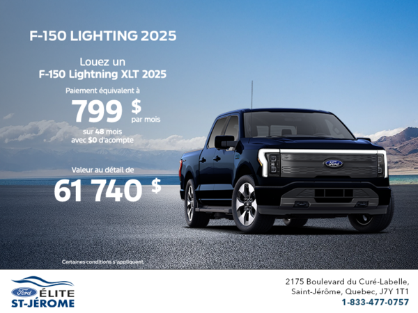 Ford F-150 Lightning 2025