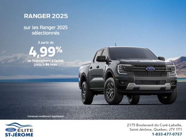 Ford Ranger 2025