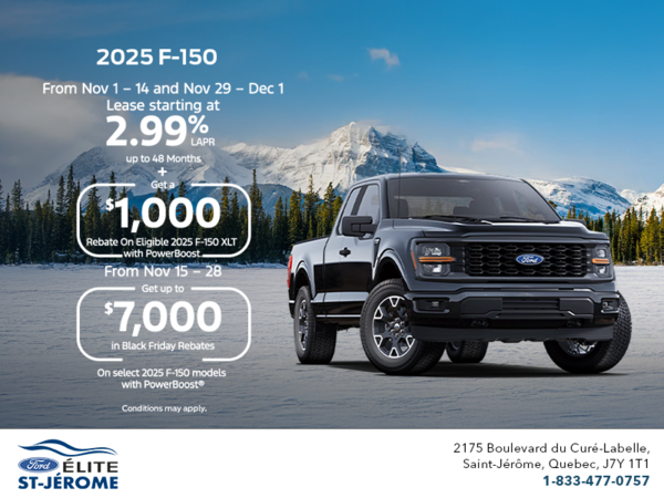 2025 Ford F-150
