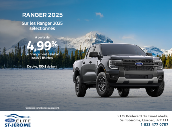 Ford Ranger 2025