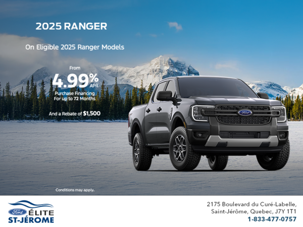 2025 Ford Ranger
