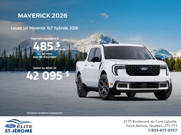 Ford Maverick Hybride 2026