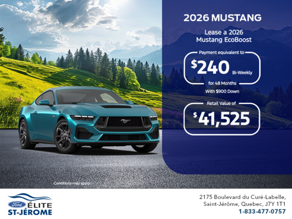 2026 Ford Mustang