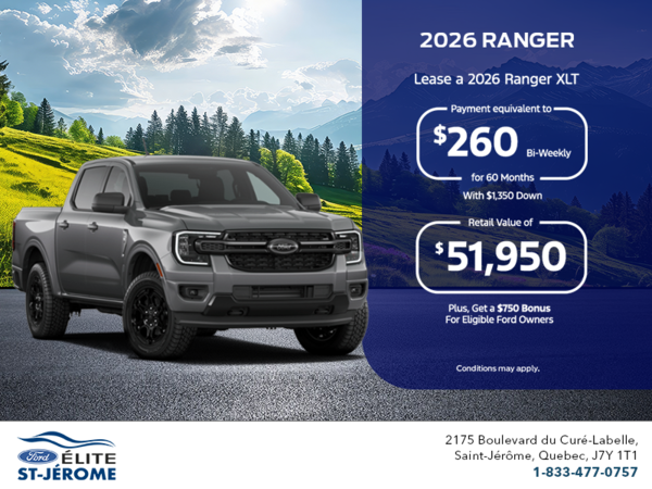 2026 Ford Ranger