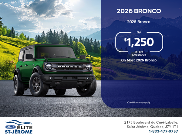 2026 Ford Bronco