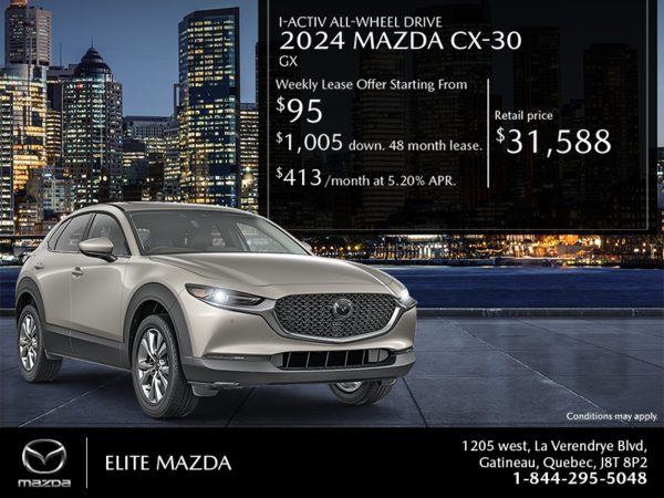 Get the 2024 Mazda CX-30