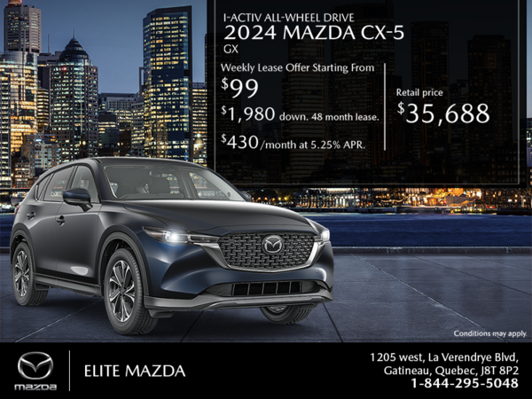 Get the 2024 Mazda CX-5