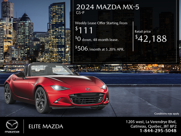 Get the 2024 Mazda MX-5