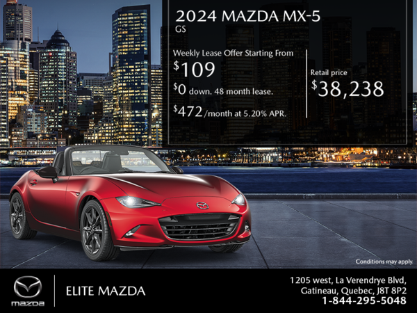 Get the 2024 Mazda MX-5