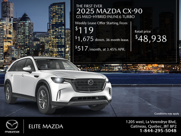 Get the 2025 Mazda CX-90 MHEV