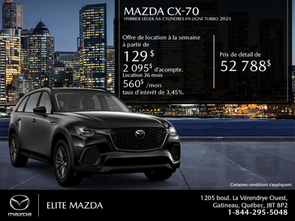 Procurez-vous le Mazda Cx-70 Mhev 2025