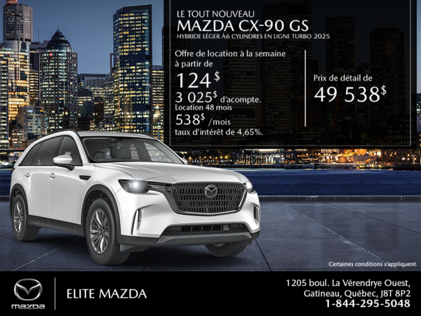 Procurez-vous le Mazda Cx-90 Mhev 2025