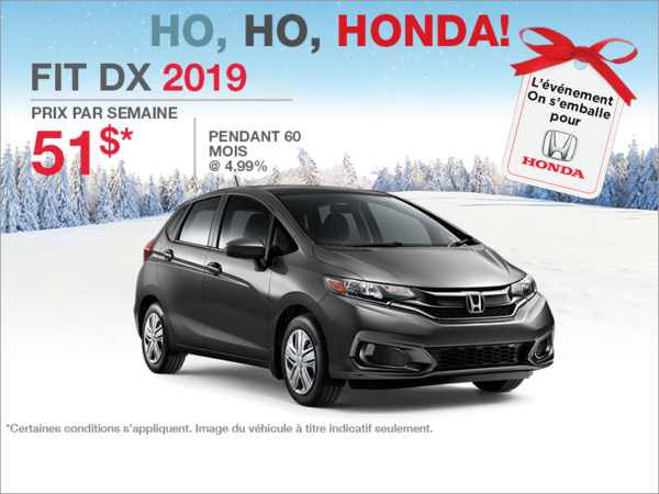 Louez la Honda Fit 2019!