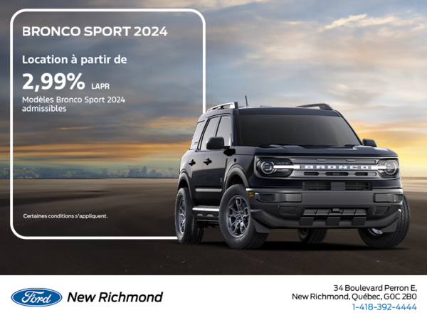 Ford Bronco Sport 2024