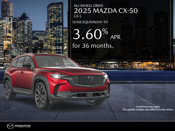 Get the 2025 Mazda CX-50