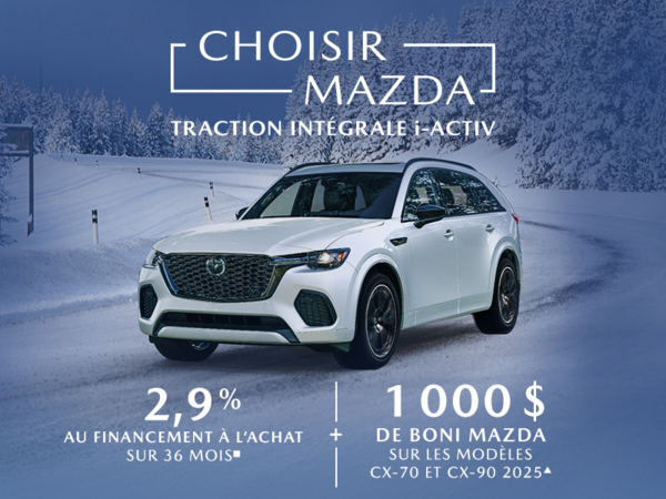 L'événement Choisir Mazda