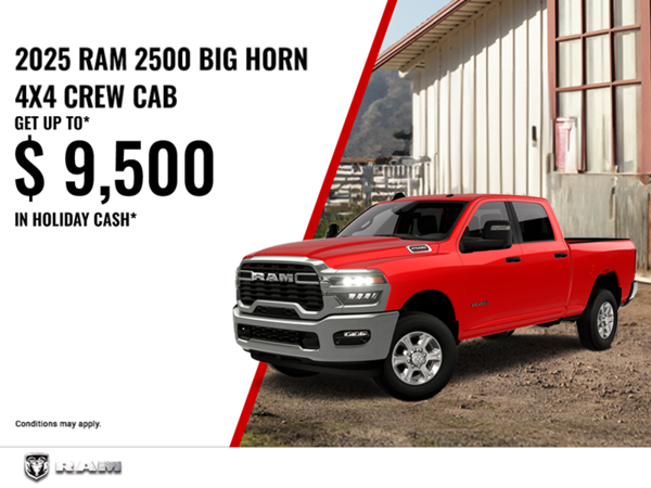 Get the 2025 RAM 2500