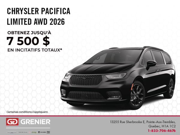 Chrysler Pacifica 2026