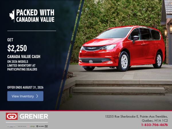 2026 Chrysler Grand Caravan