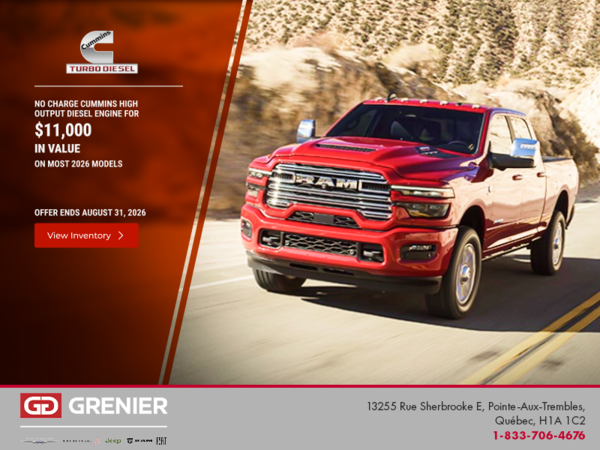 Get the 2026 RAM 2500