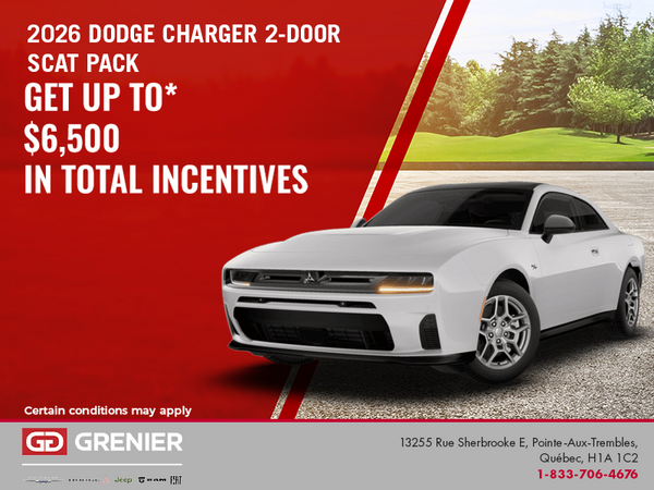 2026 Dodge Charger 2-door