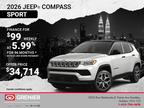 2026 Jeep Compass