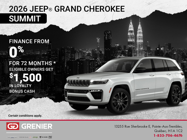 2026 Jeep Grand Cherokee