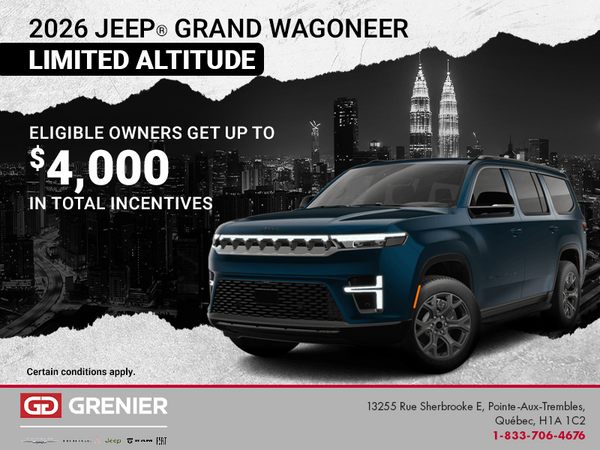 2026 Jeep Grand Wagoneer L