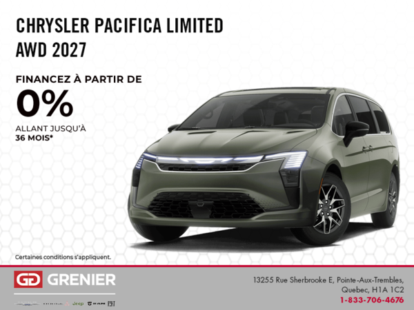 Chrysler Pacifica 2027