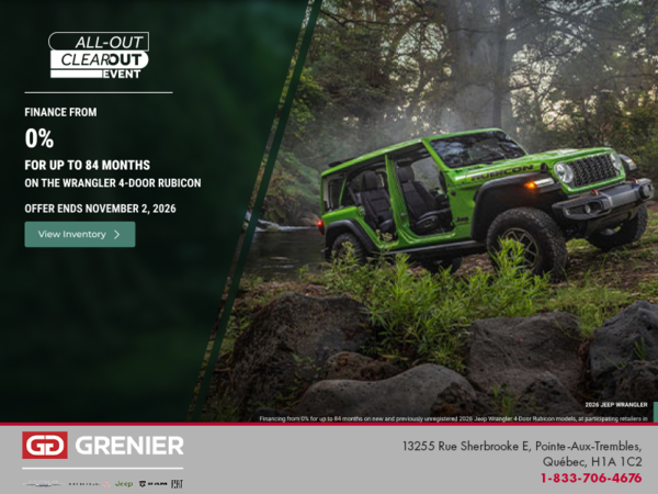 Get the 2026 Jeep Wrangler!