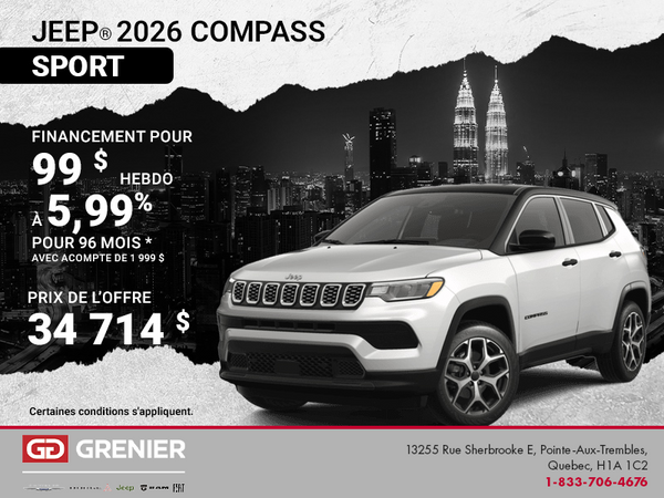 Jeep Compass 2026