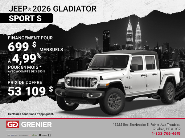 Jeep Gladiator 2026