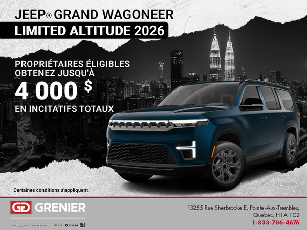 Jeep Grand Wagoneer L 2026