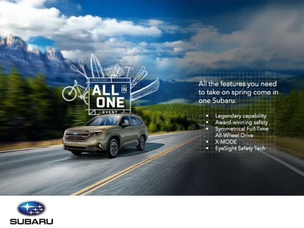 Subaru's Monthly Sales Event