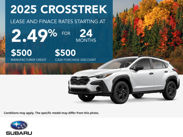 Get the 2025 Subaru Crosstrek Today!