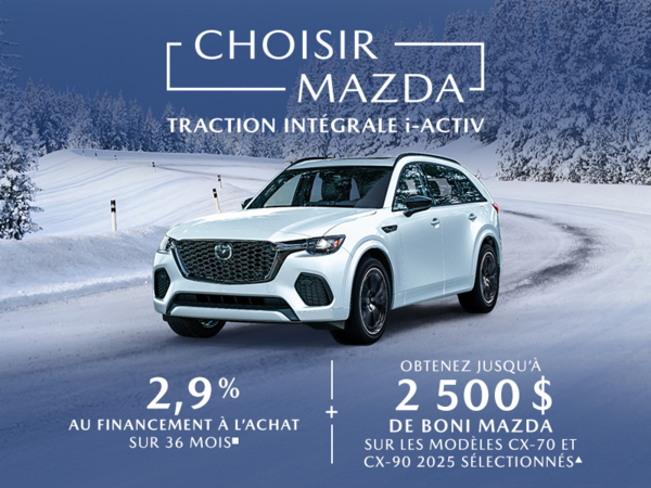 L'événement Choisir Mazda