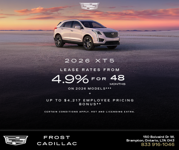 2026 Cadillac XT5
