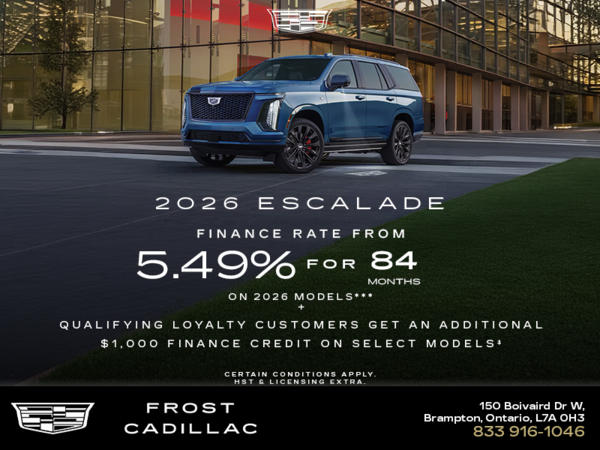2026 Cadillac Escalade