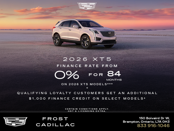 2026 Cadillac XT5