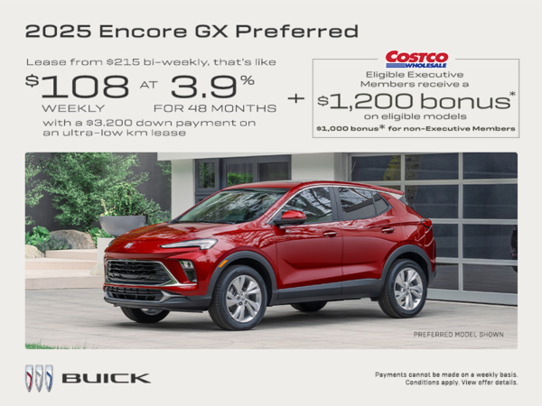 Get the 2025 Buick Encore GX