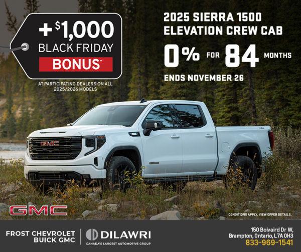 The 2025 GMC Sierra 1500 Elevation Crew Cab