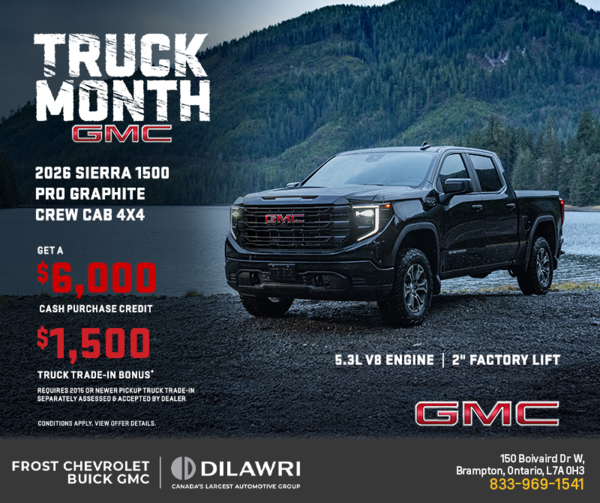 The 2026 GMC Sierra 1500 Pro Graphite Crew Cab 4X4