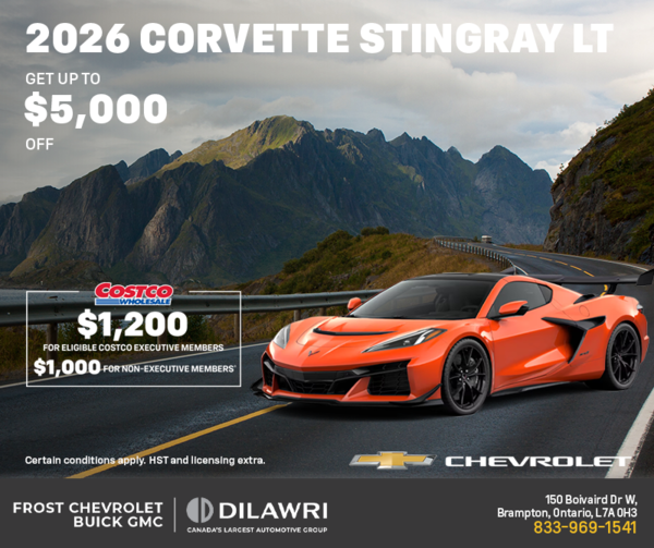The 2026 Chevrolet Corvette Stingray 2026