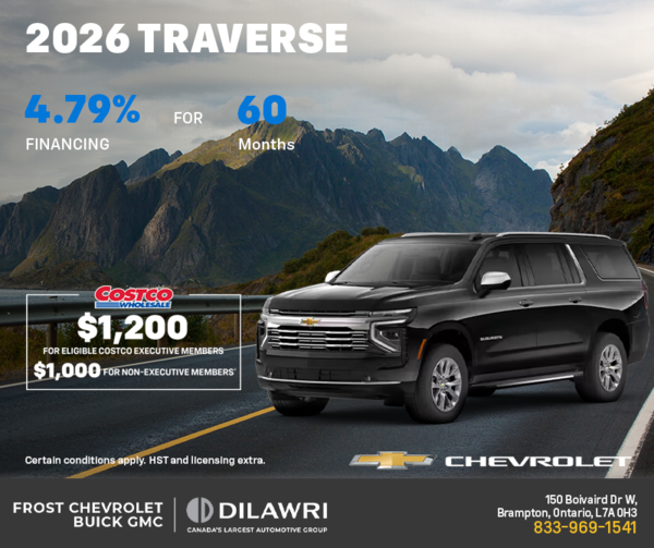 The 2026 Chevrolet Traverse