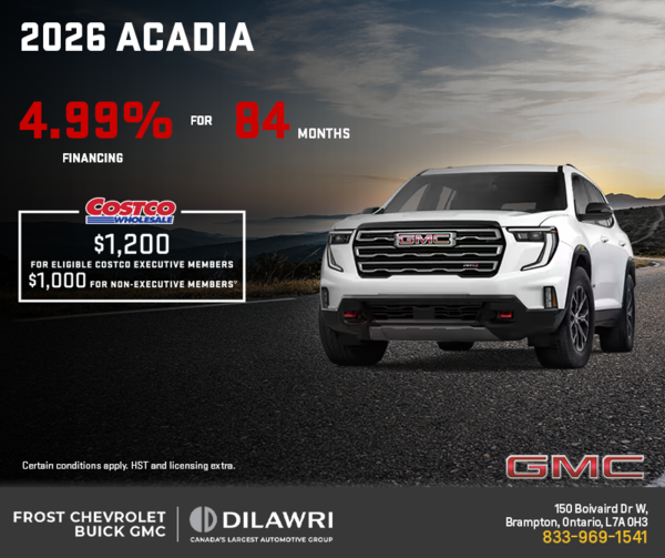 The 2026 GMC Acadia