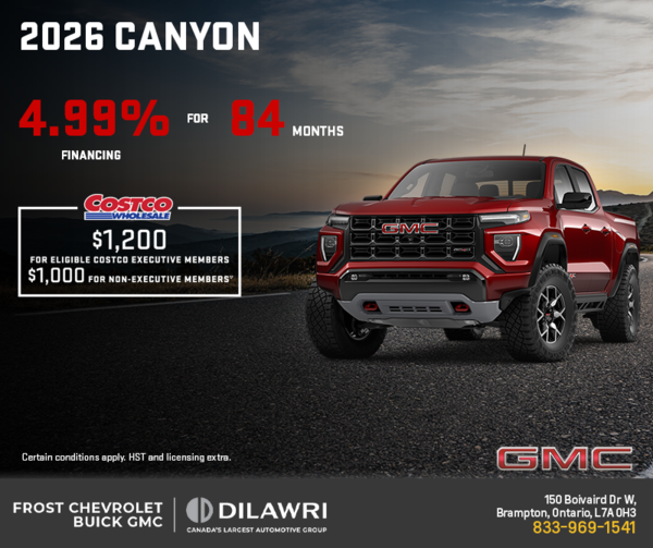 The 2026 GMC Canyon