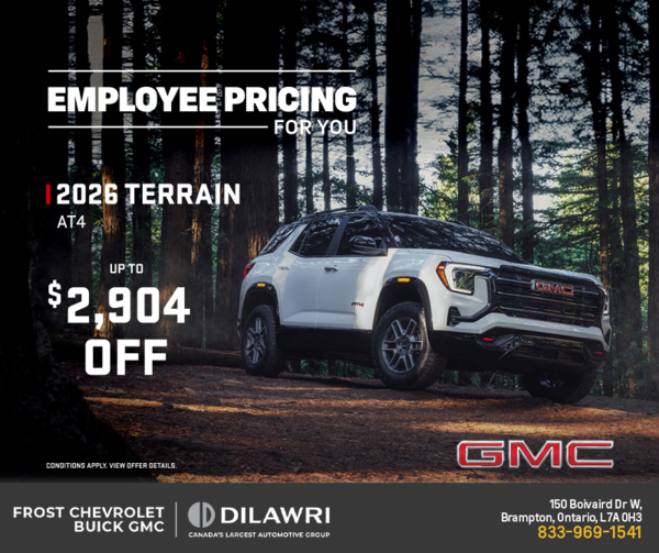The 2026 GMC Terrain