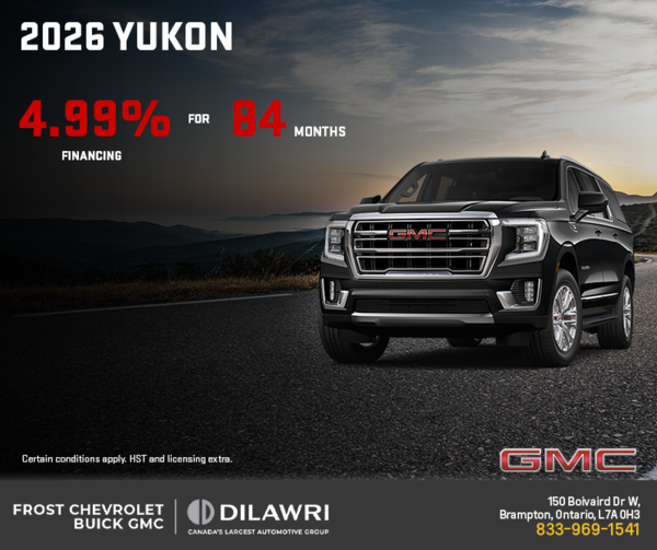 The 2026 GMC Yukon