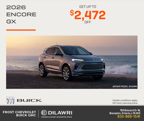 Get the 2026 Buick Encore GX