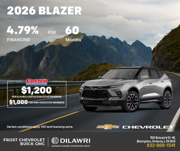 The 2026 Chevrolet Blazer